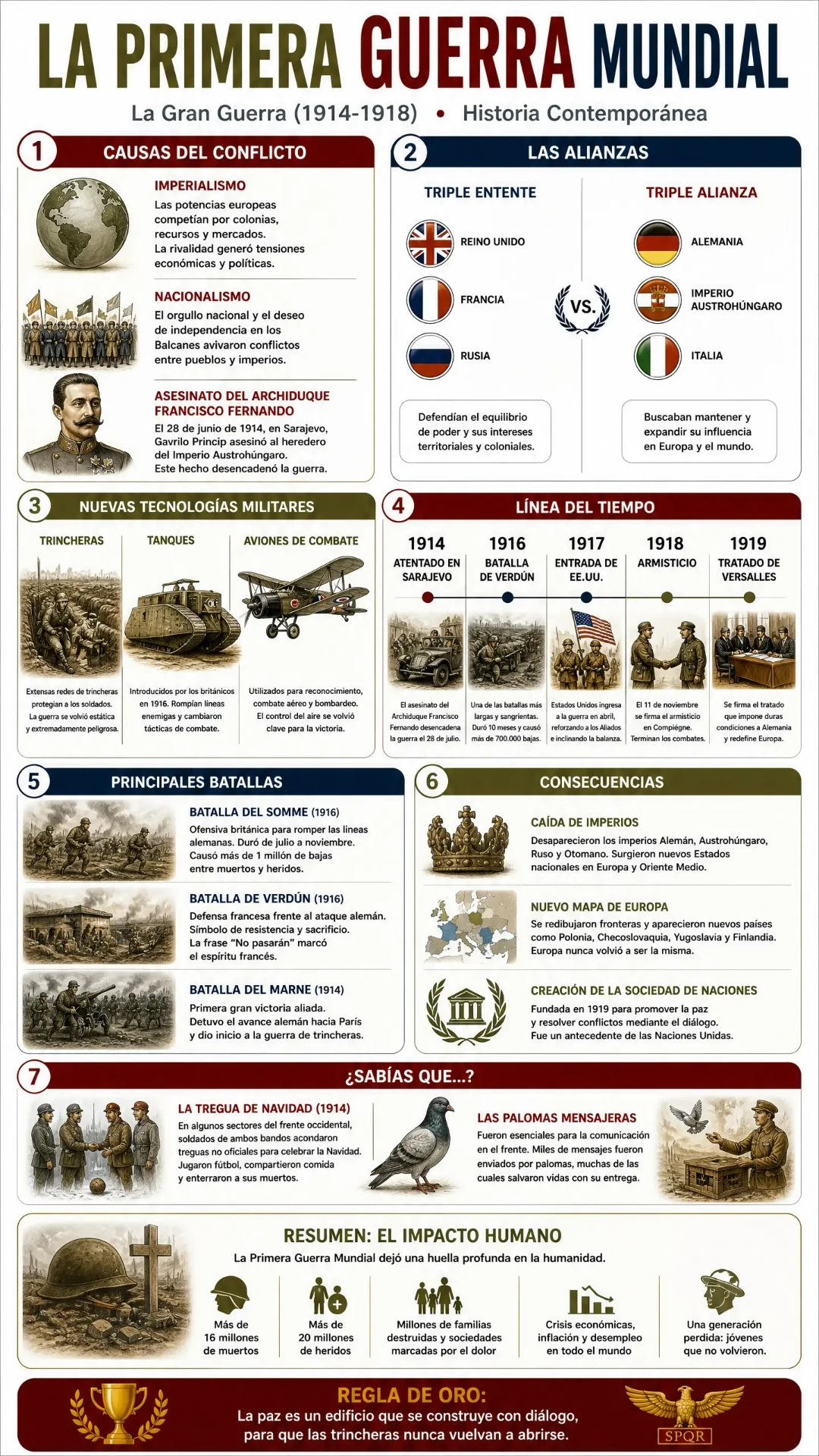 Historia — 1ª Guerra Mundial